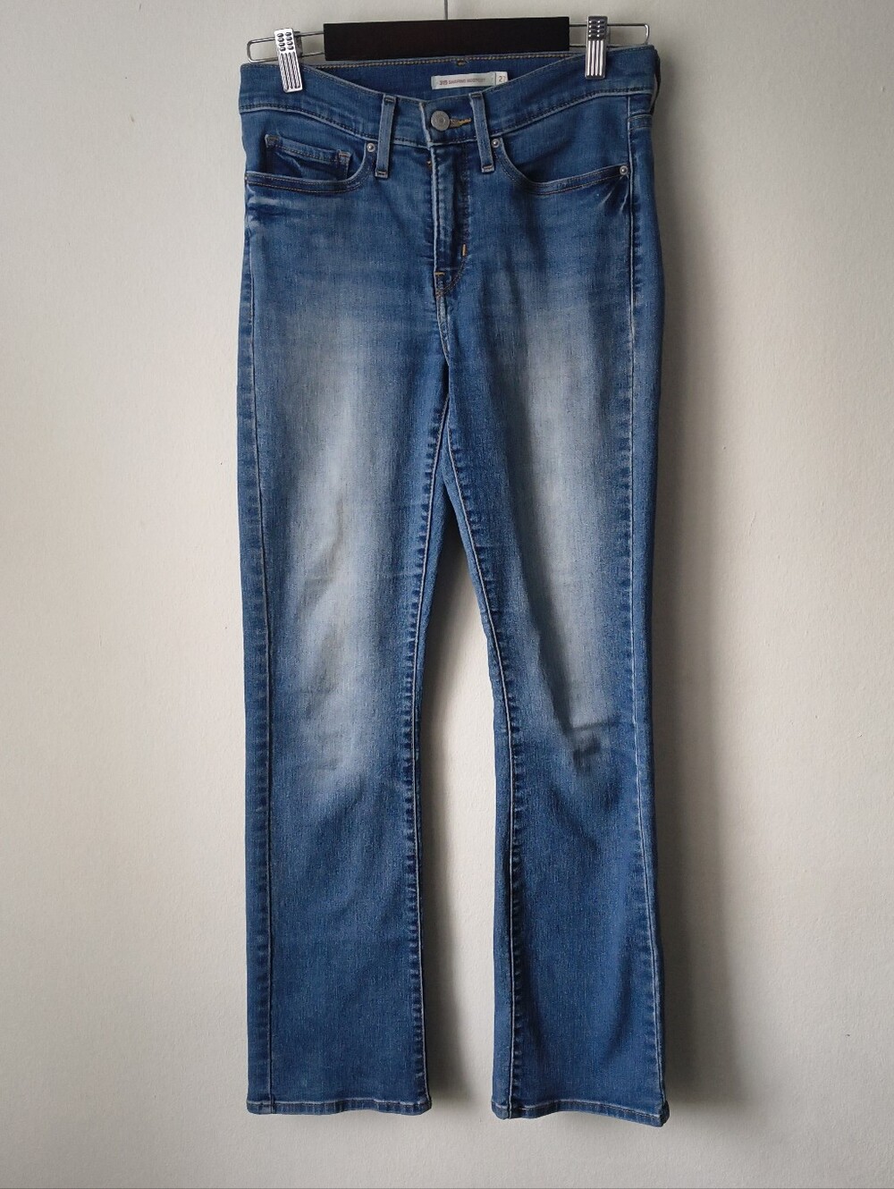 Levi's 315 Shaping Bootcut Jeans Women's Size 27 Medium Wash Stretch Denim